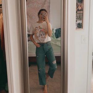 cute straight leg jeans